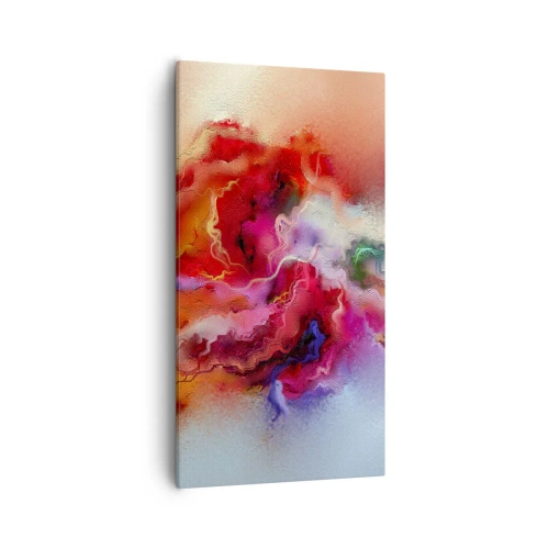 Quadro em tela - Como capturar os sonhos - fumo - 55x100 cm