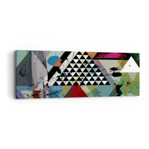 Quadro em tela - Como é simples - 90x30 cm