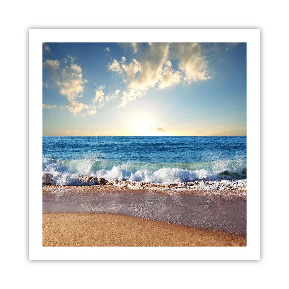 Pôster - Movimento e quietude ao mesmo tempo - 60x60 cm