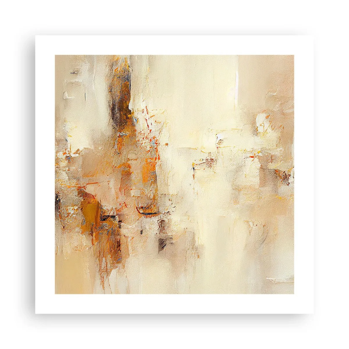 Pôster - Alma de âmbar - 50x50 cm