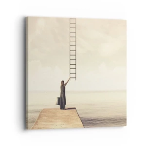 Quadro em tela - Uma viagem mágica - 40x40 cm