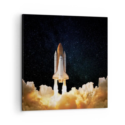 Quadro em tela - Ad astra! - 50x50 cm
