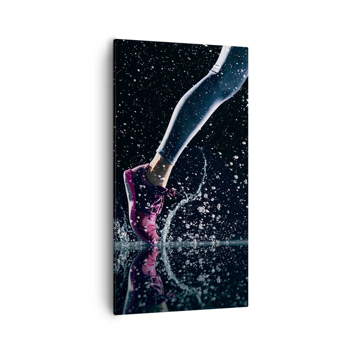 Quadro em tela - Quanta força nas pernas - 55x100 cm