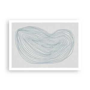 Pôster - Deixe cair o sorriso - 100x70 cm