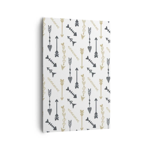 Quadro em tela - O sonho do arqueiro - 80x120 cm