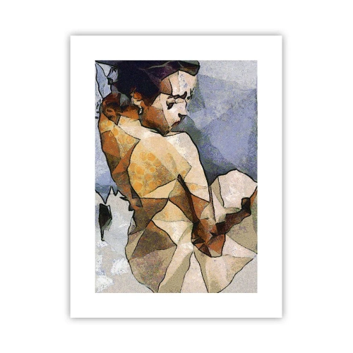 Pôster - No espírito do cubismo - 30x40 cm