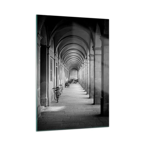 Quadro em vidro - Sob as arcadas - 50x70 cm