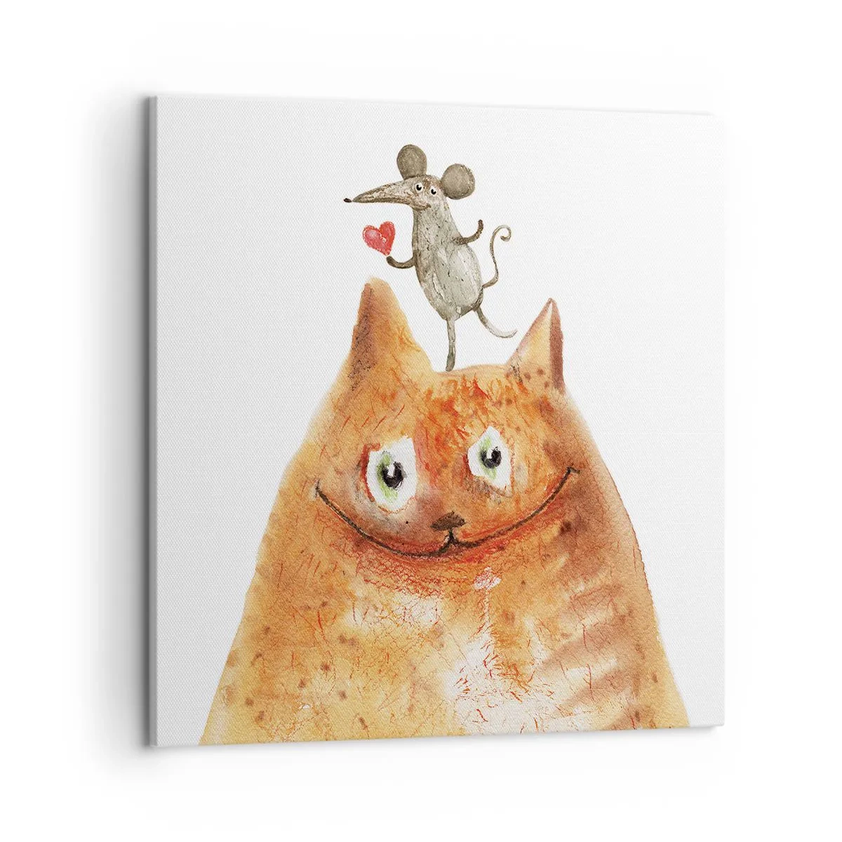 Quadro em tela - Paradoxos do amor - 50x50 cm