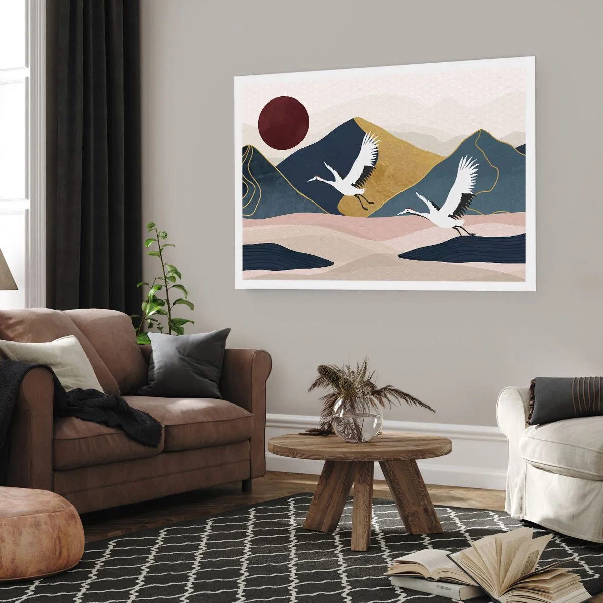 Pôster - E o dia acaba novamente - 100x70 cm