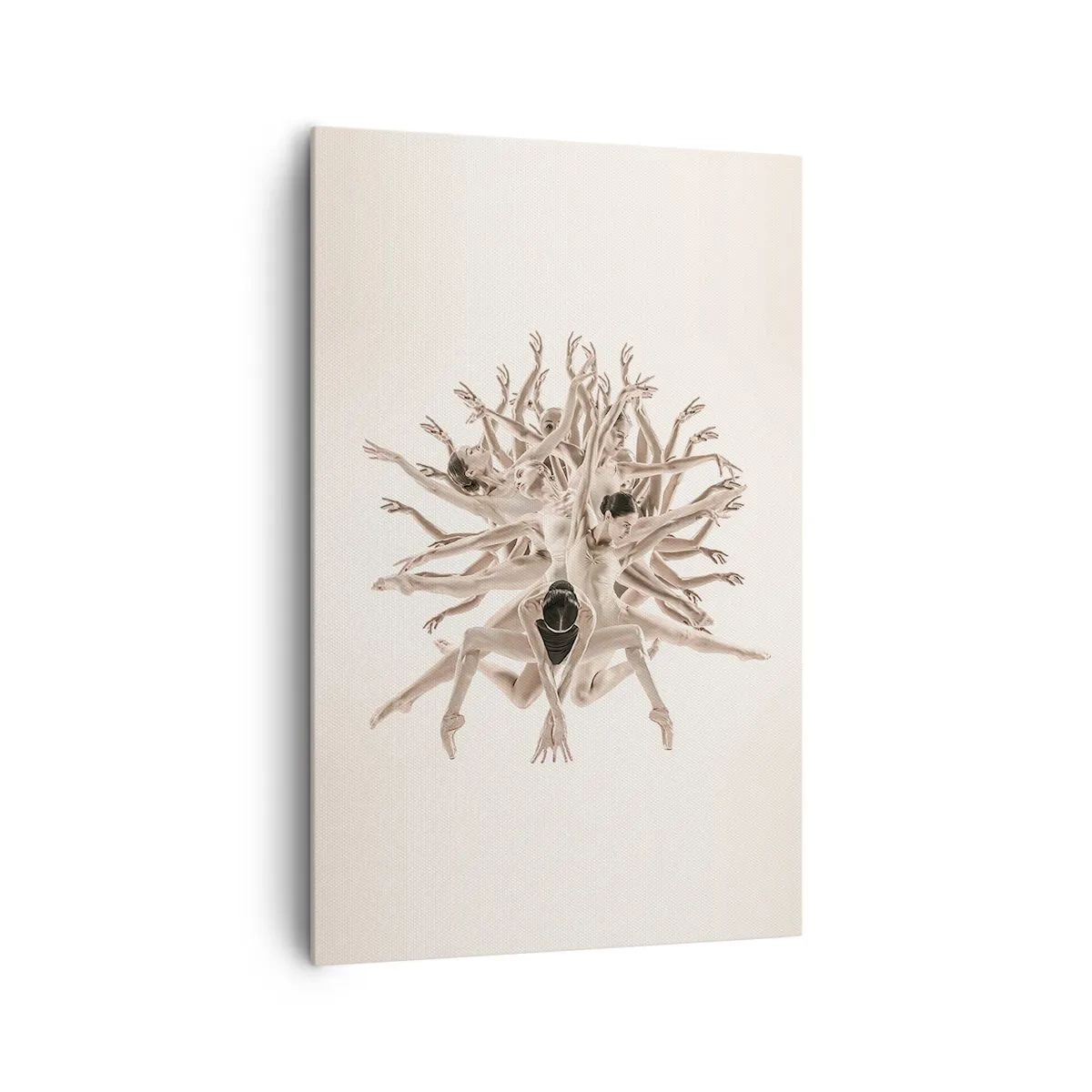 Quadro em tela - Florescendo na dança - 80x120 cm