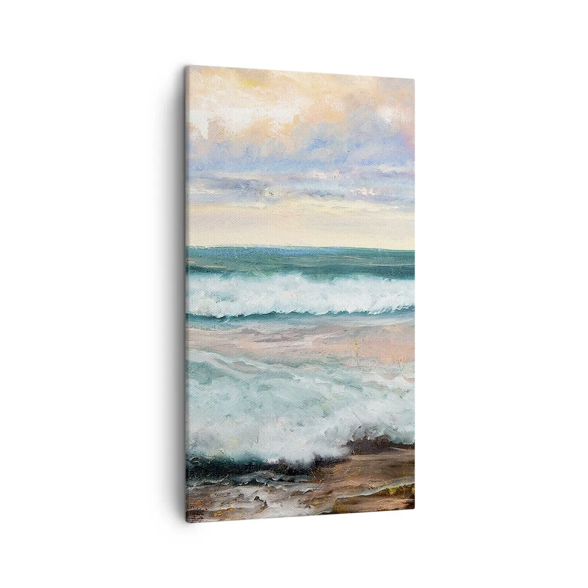 Quadro em tela - Aqui suavizas a alma - 45x80 cm