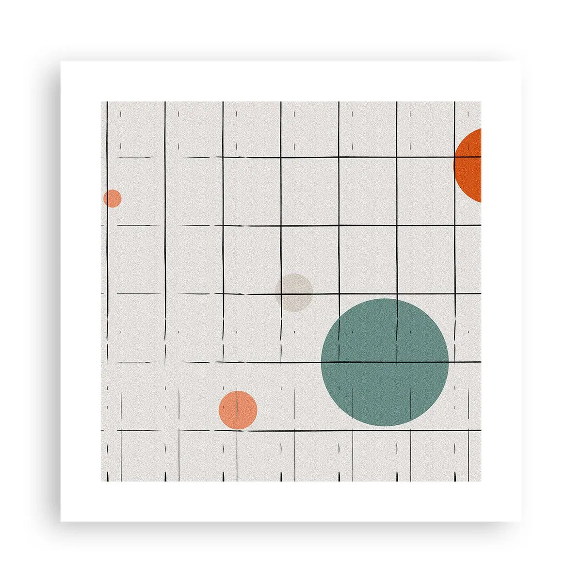 Pôster - Encurralado. Nós ou eles? - 40x40 cm