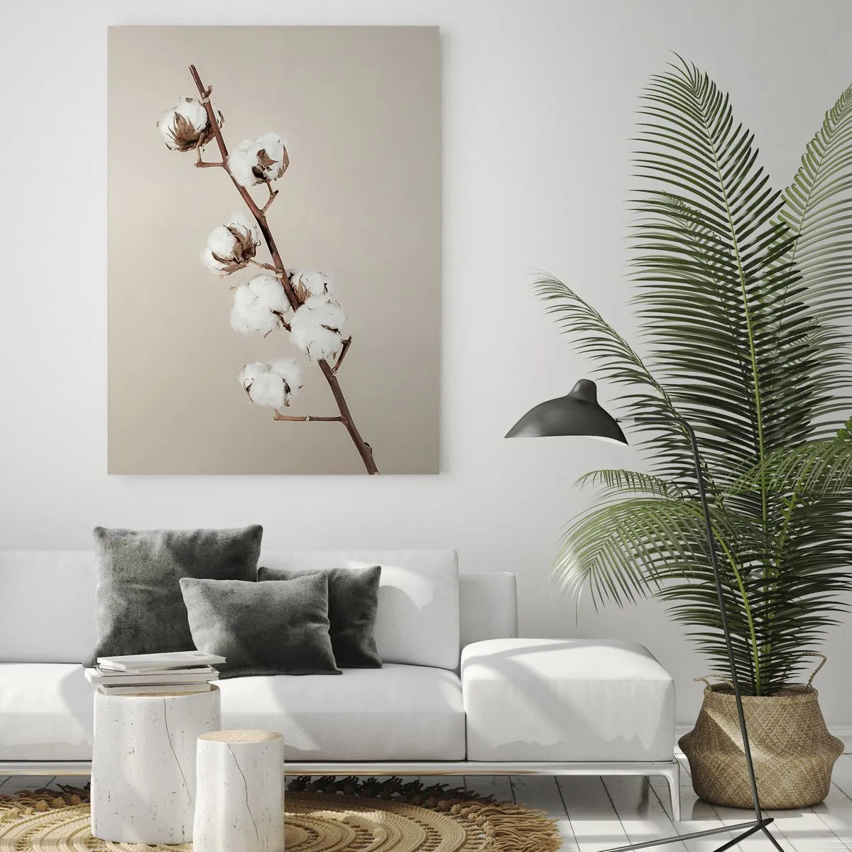 Quadro em vidro - Na fonte da suavidade - 50x70 cm