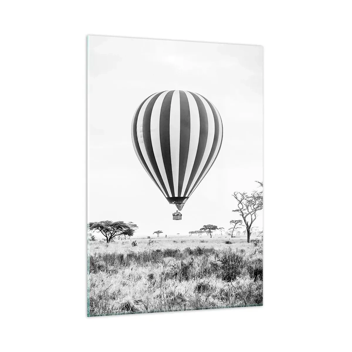 Quadro em vidro - Sobre a savana - 50x70 cm