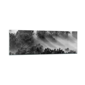 Quadro em vidro - Levantar-se do sono - 160x50 cm