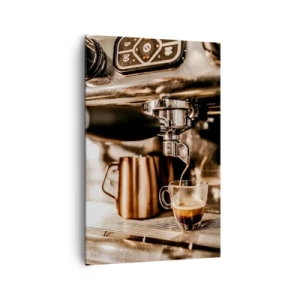 Quadro em tela - Brilho de café - 80x120 cm
