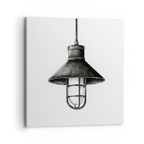 Quadro em tela - Como antigamente… - 70x70 cm