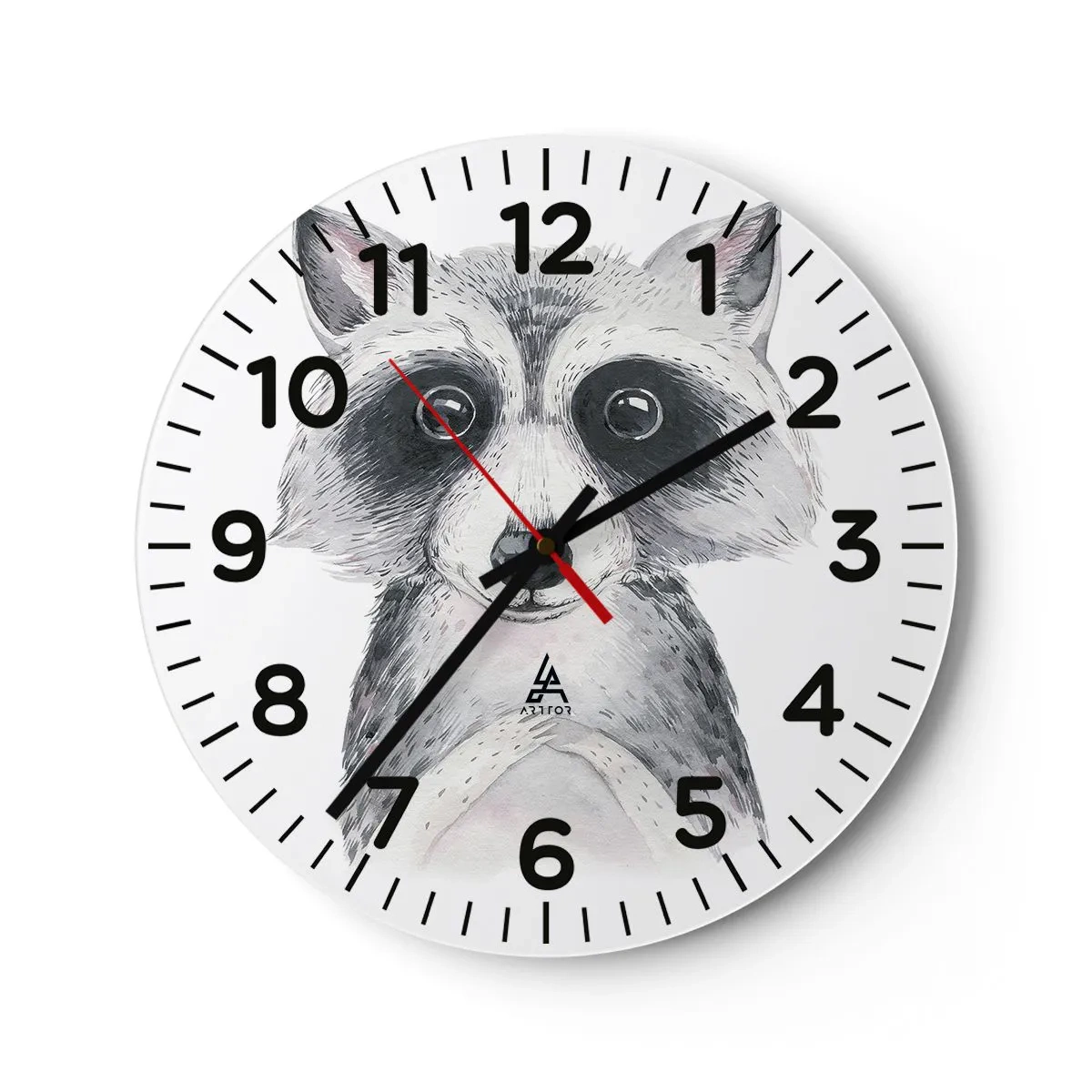 Relógio de parede - Relógio em vidro - Um momento de emoção - 40x40 cm