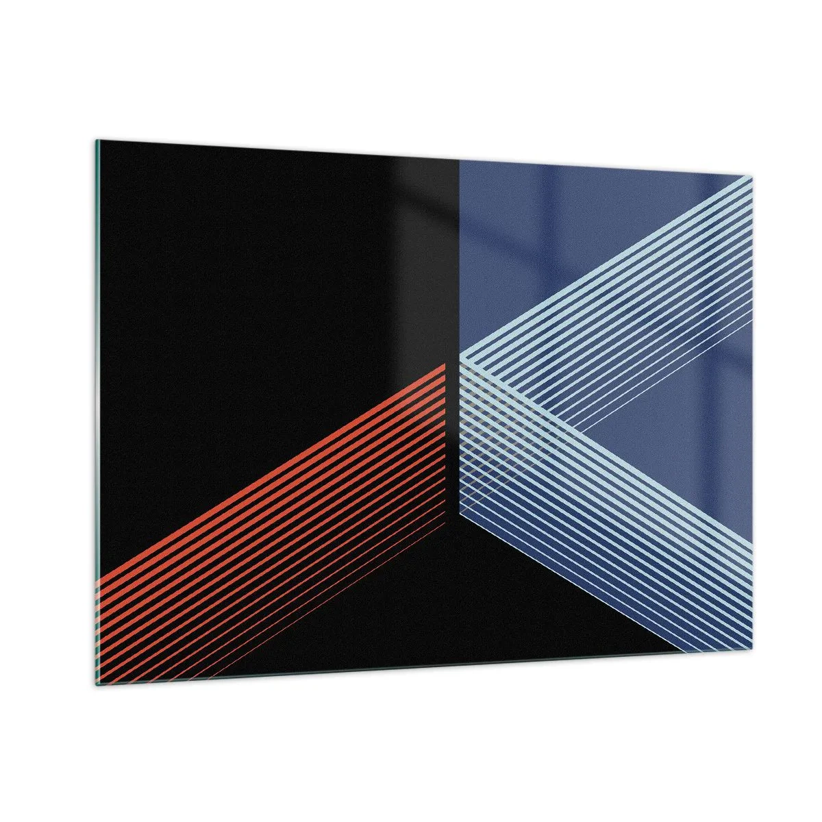 Quadro em vidro - Uma história simples - 100x70 cm