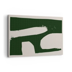 Quadro em tela - Baías de branco - 100x70 cm