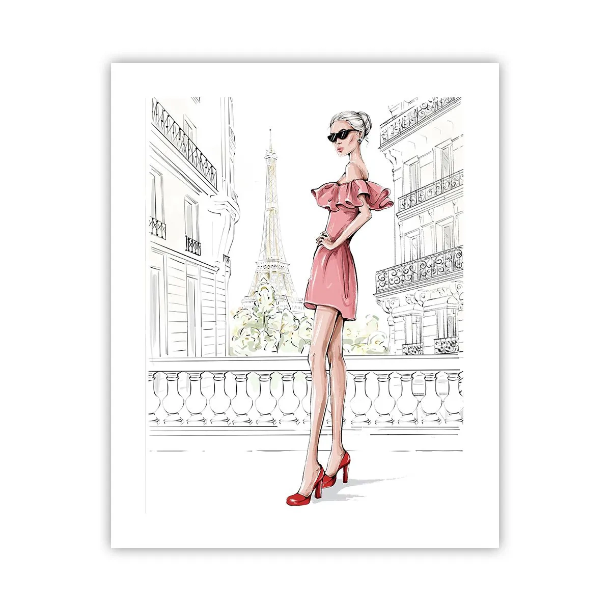 Pôster - A arte da moda - 40x50 cm
