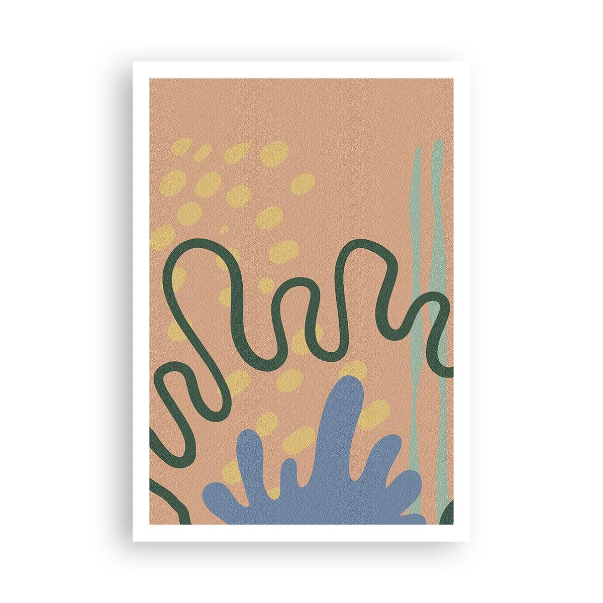 Pôster - Abstração: diversidade da natureza - 70x100 cm