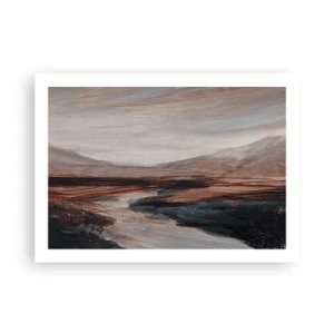 Pôster - Um vale tranquilo - 70x50 cm