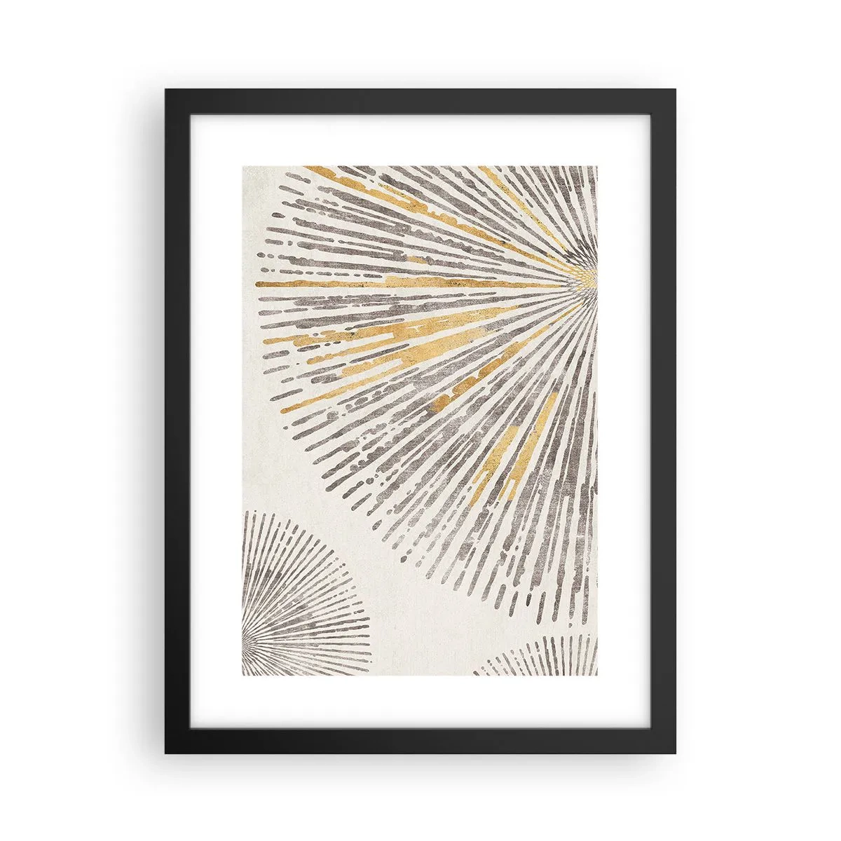 Pôster com moldura preta - A beleza do raio - 30x40 cm