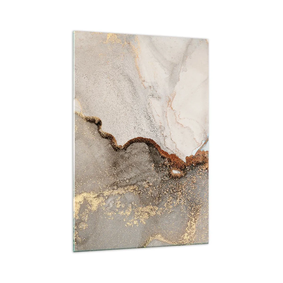 Quadro em vidro - No limite das cores - 70x100 cm