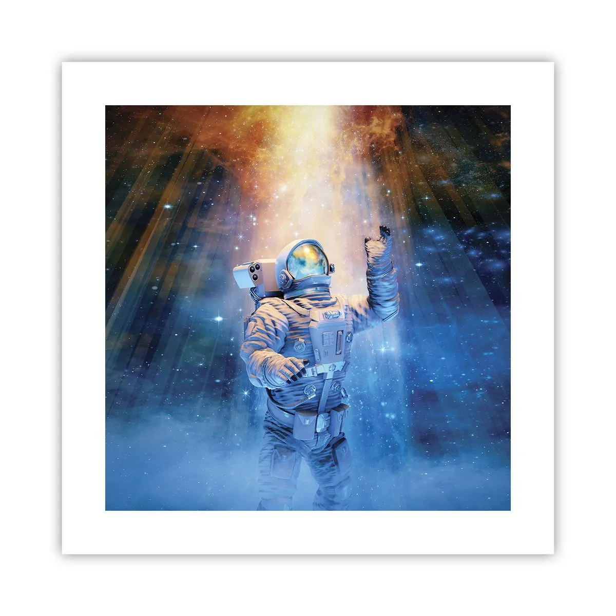 Pôster - Finalmente chegamos - 40x40 cm