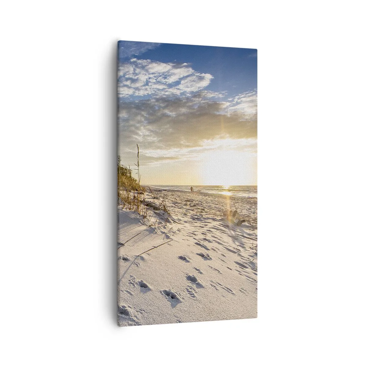 Quadro em tela - Um convite para um passeio - 55x100 cm