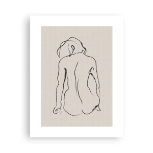 Pôster - Nu de rapariga - 30x40 cm