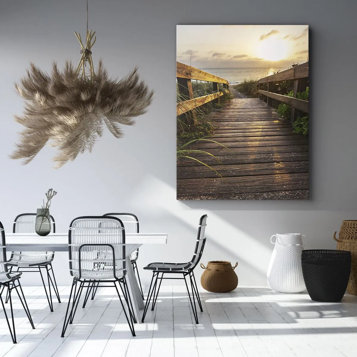 Quadro em tela - Direto para a costa - 50x70 cm