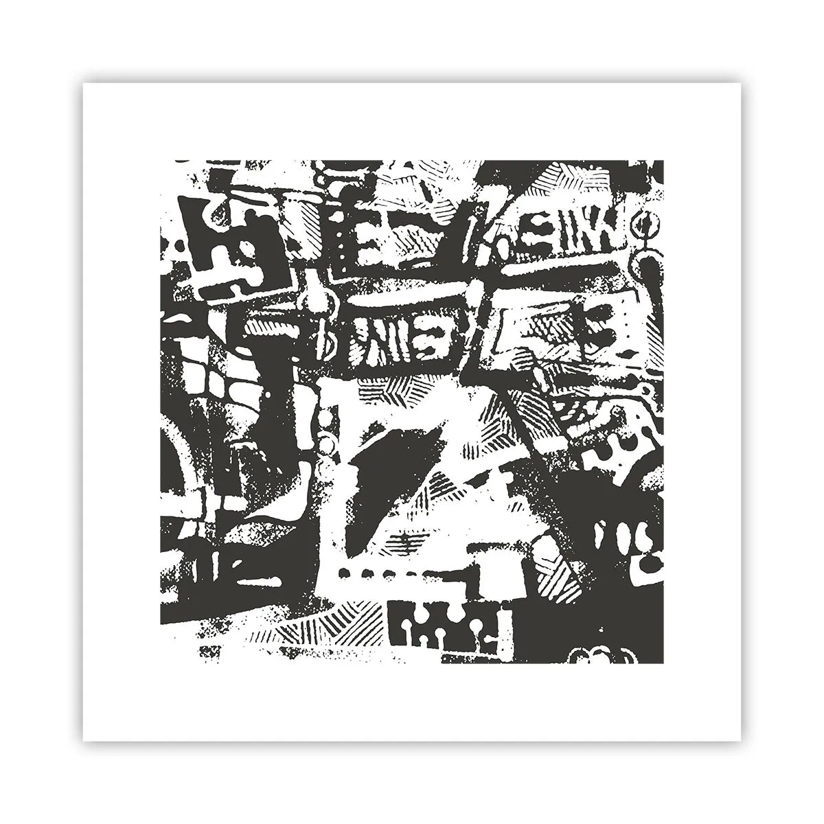 Pôster - Ordem ou caos? - 30x30 cm
