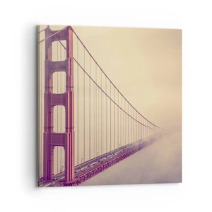 Quadro em tela - Entre o céu e a terra - 70x70 cm