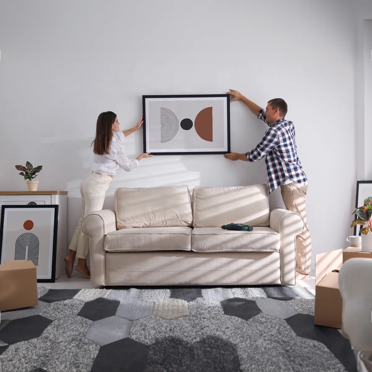 Matchy matchy no. 2 - Inspiração para a sala