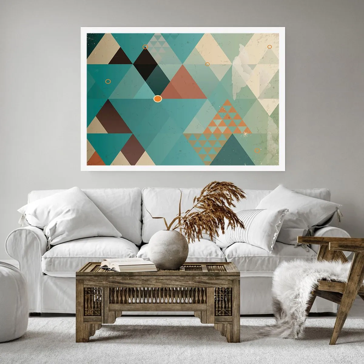 Pôster - A unidade de muitos, os muitos da unidade - 100x70 cm