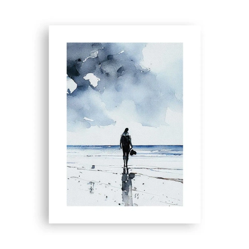 Pôster - Conversa com o mar - 30x40 cm