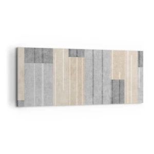 Quadro em tela - Composição: mantenha vertical - 120x50 cm