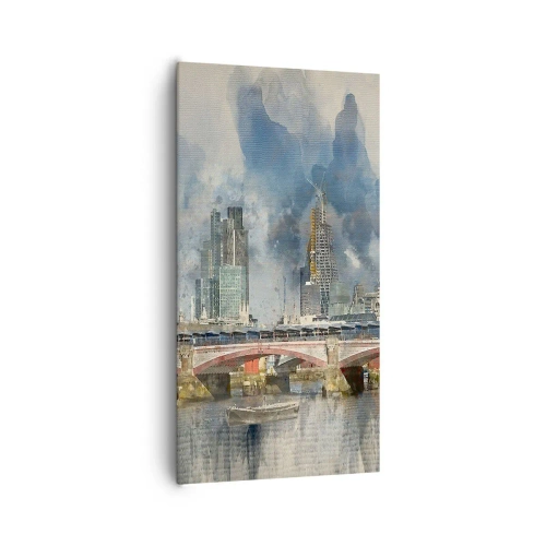 Quadro em tela - Londres em toda a sua glória - 65x120 cm