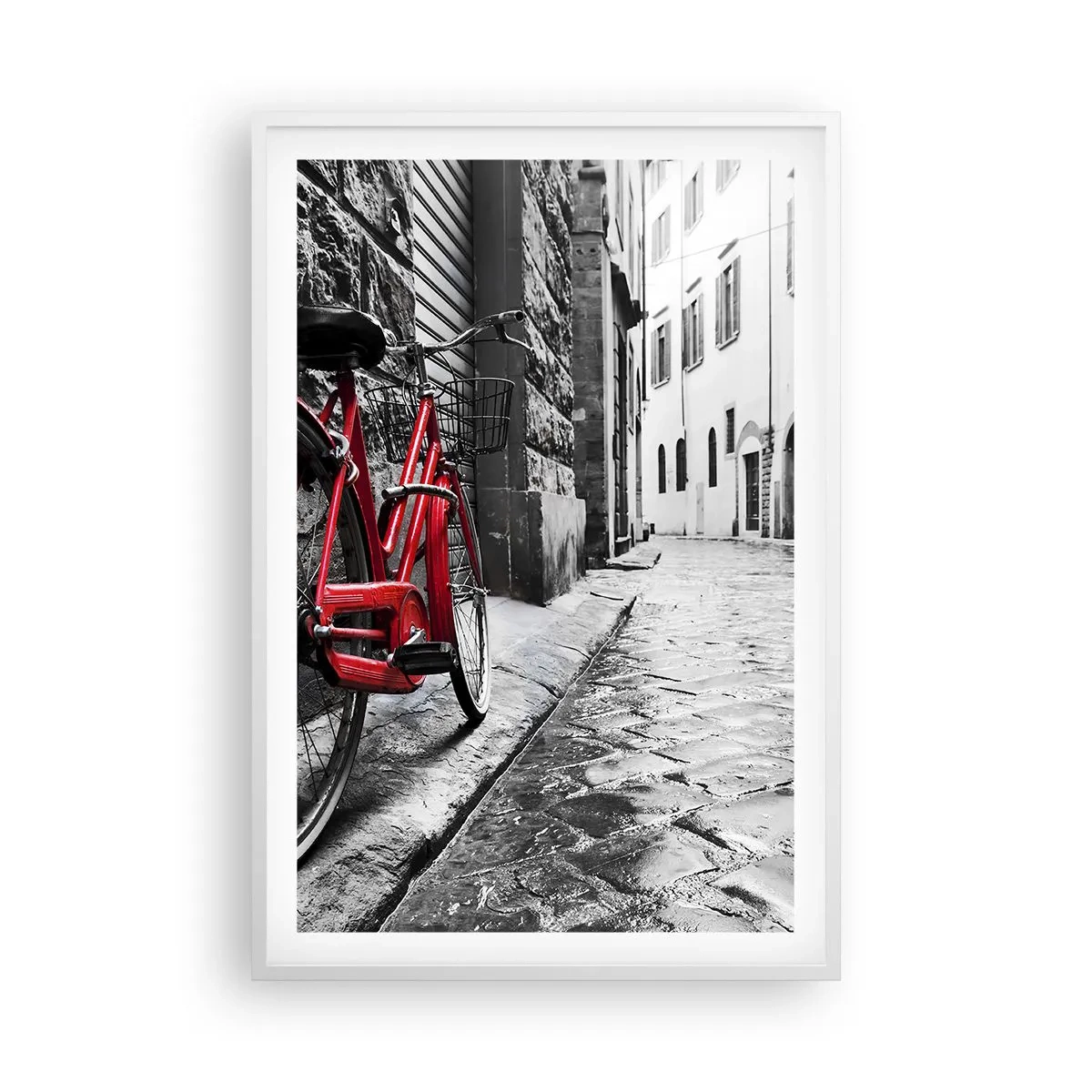 Pôster em moldura branca - A verdadeira beleza não envelhece - 61x91 cm