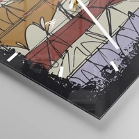 Mostrador com traços