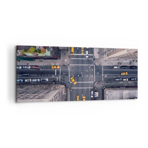 Quadro em tela - Escolha simples - 100x40 cm