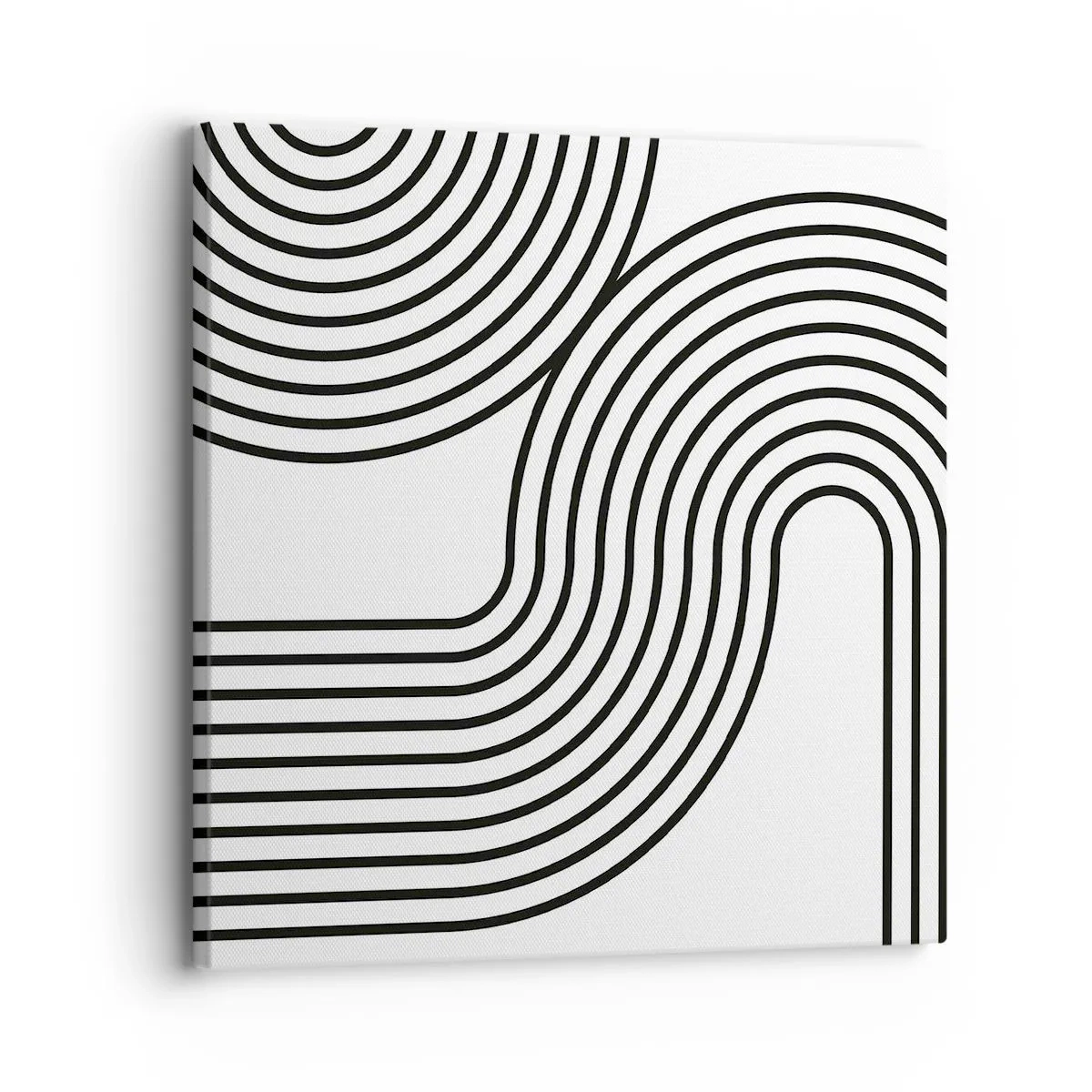 Quadro em tela - Na curva - 30x30 cm