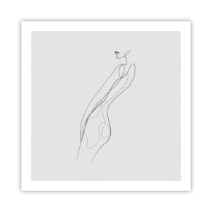 Pôster - Apenas uma promessa - 60x60 cm