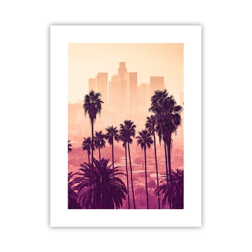 Pôster - Paisagem californiana - 30x40 cm