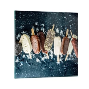 Quadro em vidro - O sabor de um verão quente - 60x60 cm