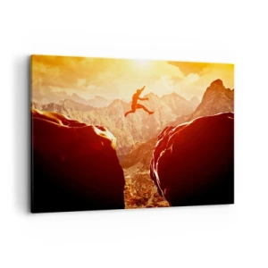 Quadro em tela - Superando os limites - 100x70 cm