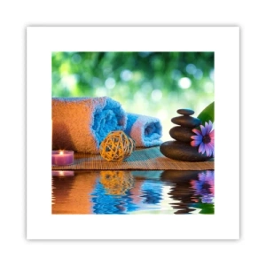 Pôster - Tempo para o corpo - 30x30 cm