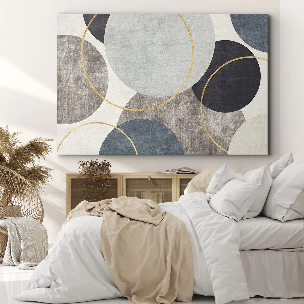 Quadro em tela - Roda por roda - 70x50 cm